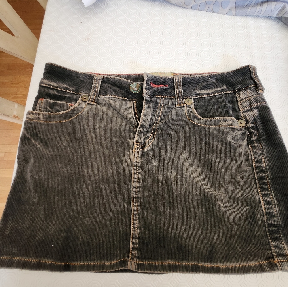Vintage Marlow Corduroy Mini Skirt